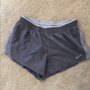 Nike Dri-Fit grey running shorts